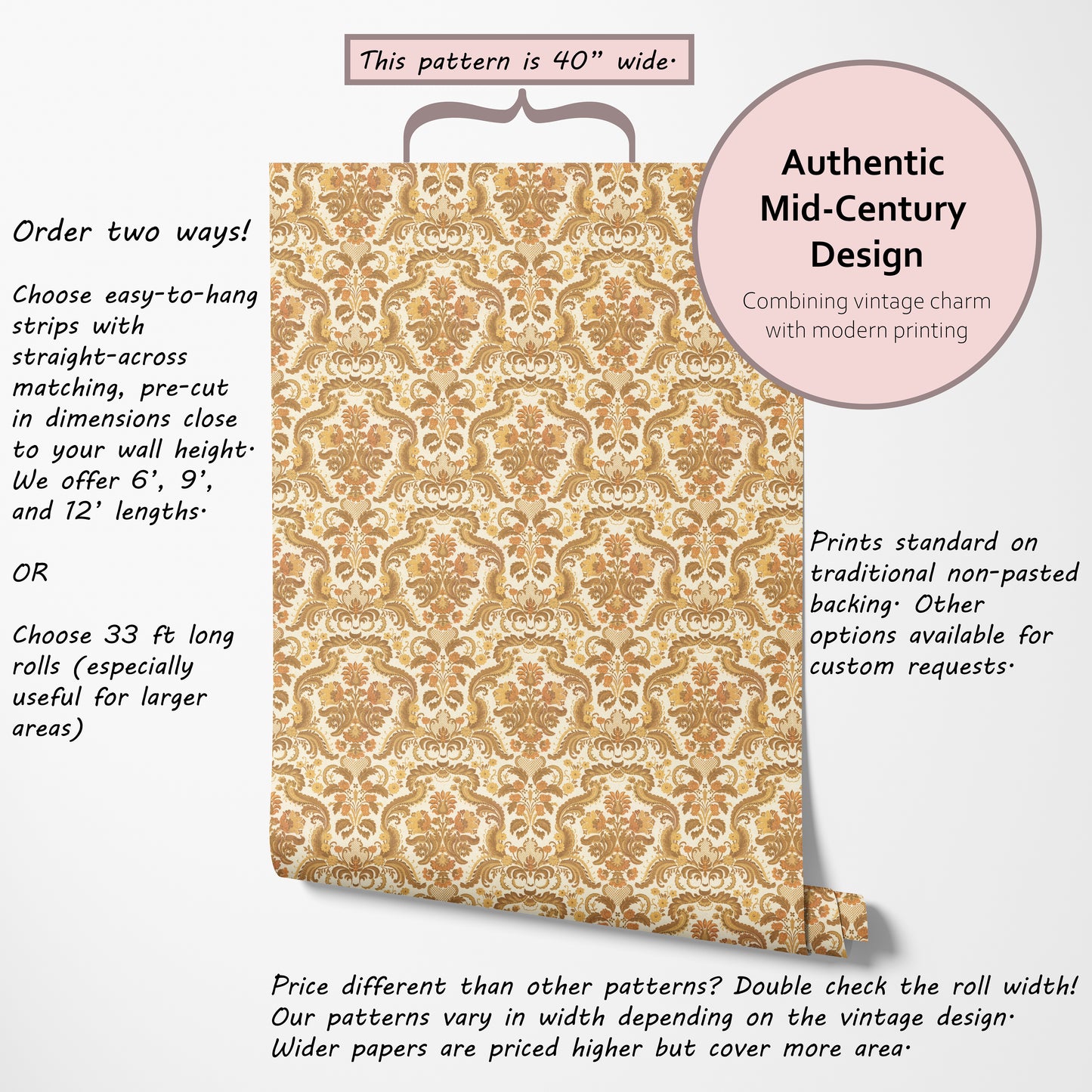 Danyka Floral Damask