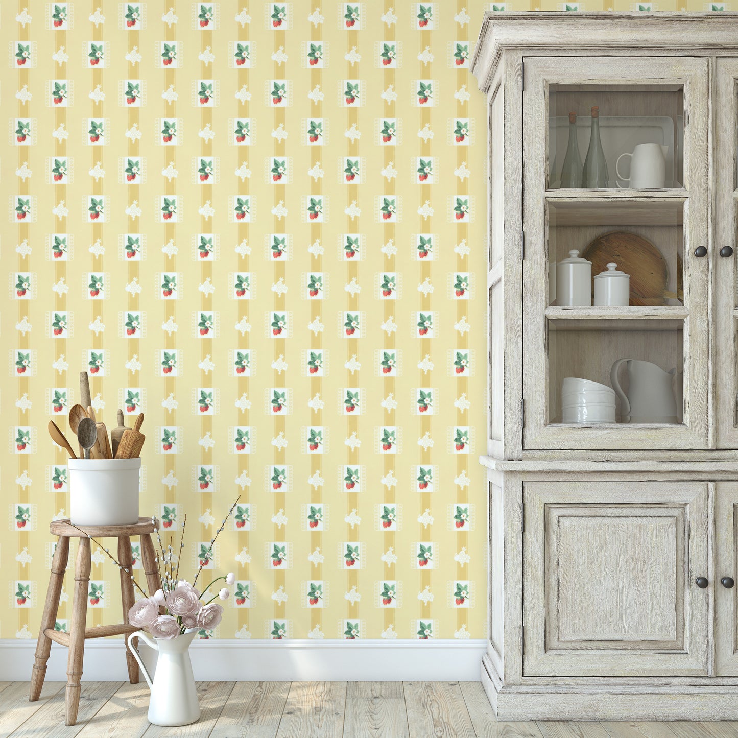 June Strawberry Kitchen