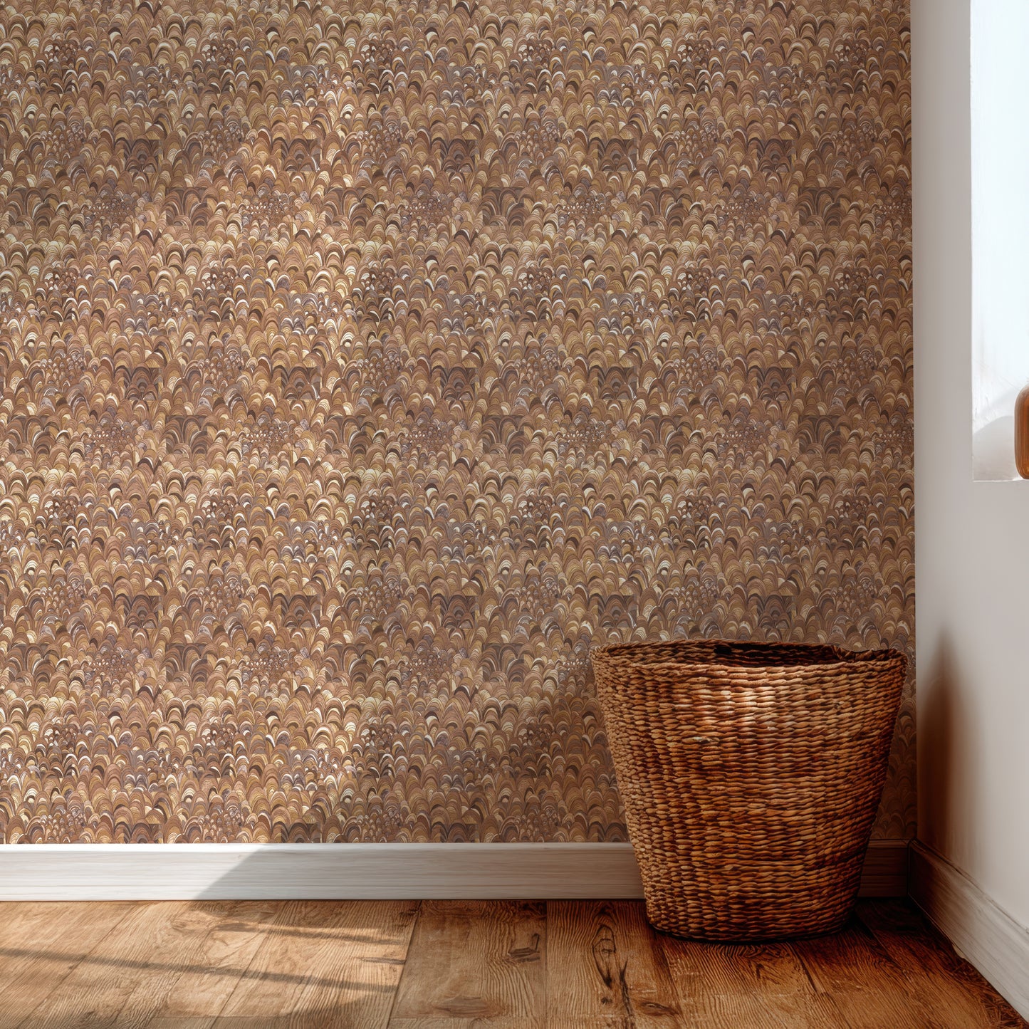 Oran Retro Geometric Swirls