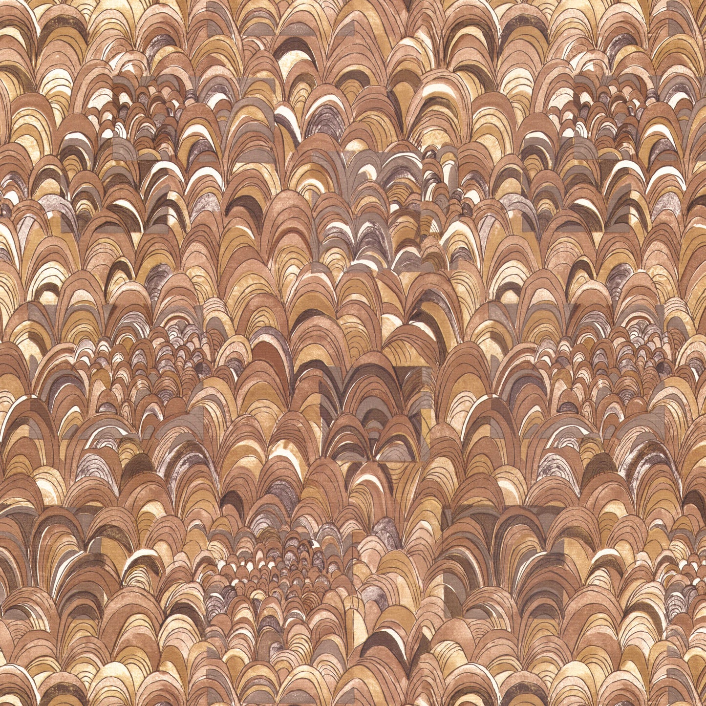 Oran Retro Geometric Swirls