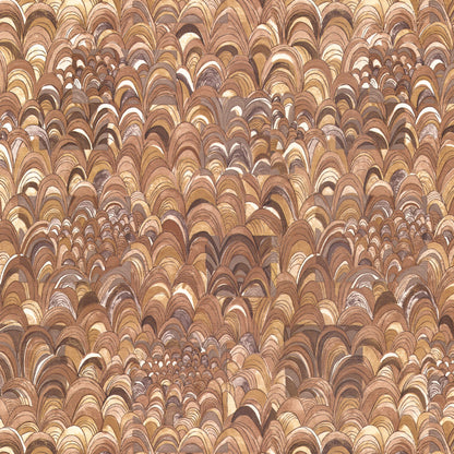 Oran Retro Geometric Swirls