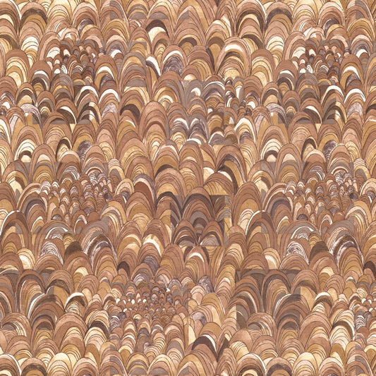 Oran Retro Geometric Swirls