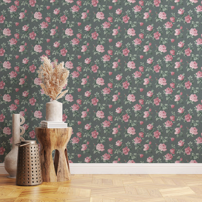 Natasha Rose Floral in Green