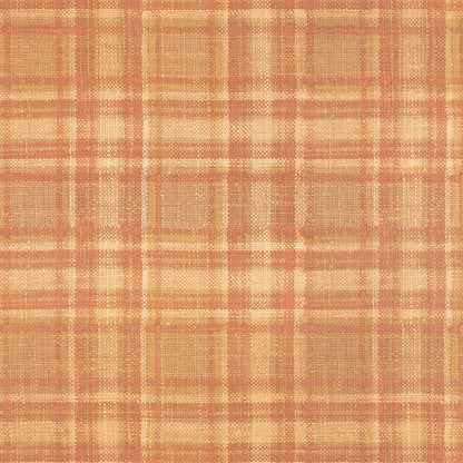 October Plaid Orange