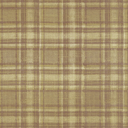 October Plaid Brown