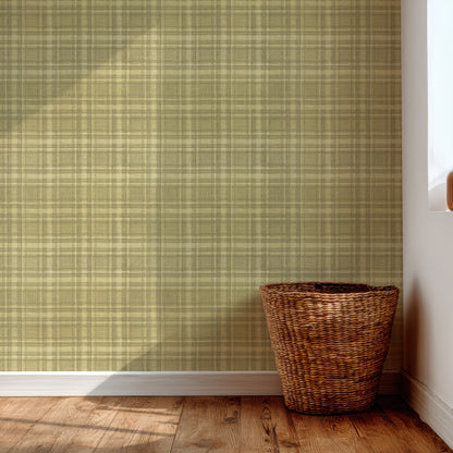 October Plaid Yellow