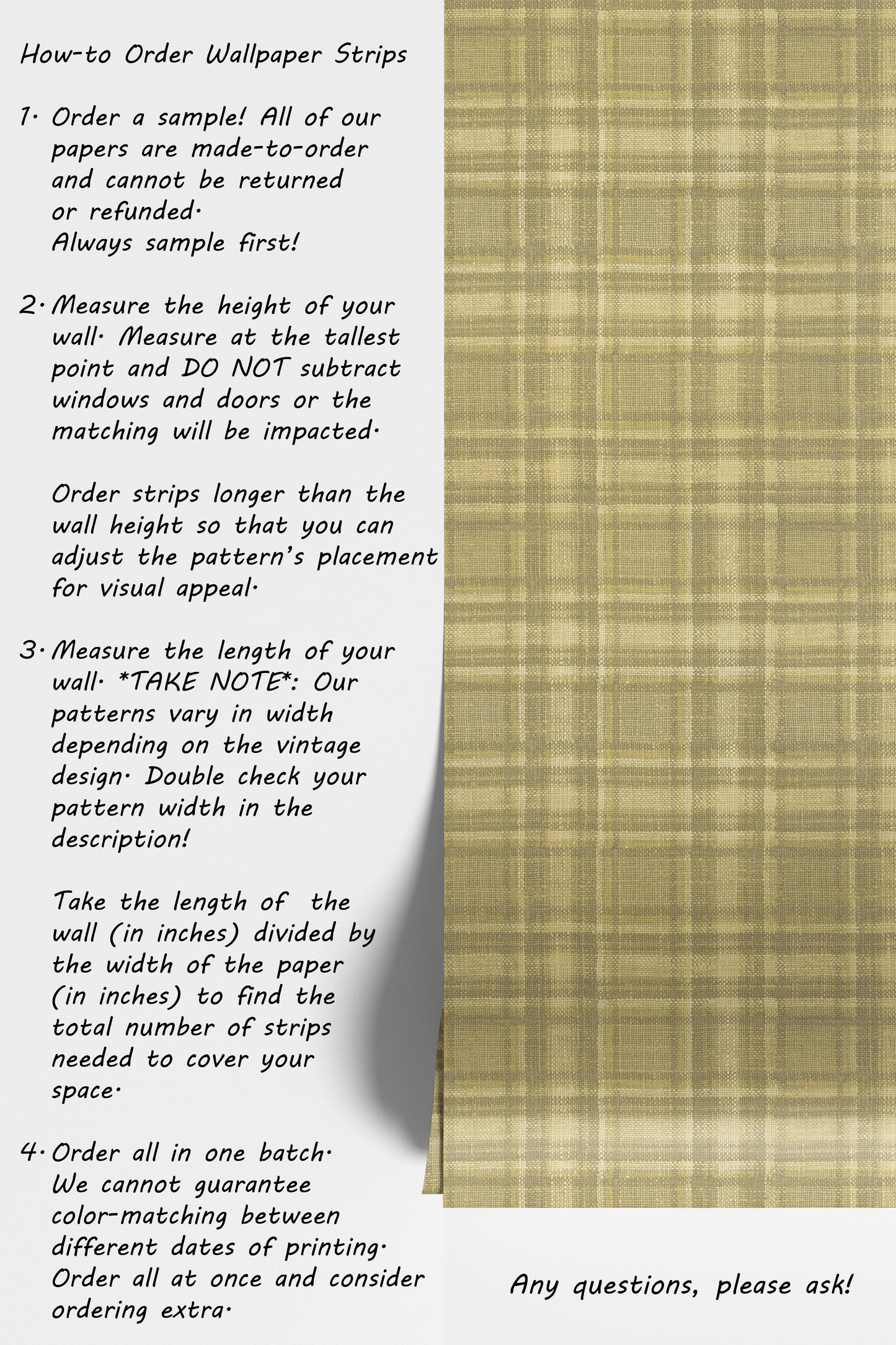 October Plaid Yellow