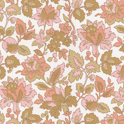 Hester Retro Floral in Salmon