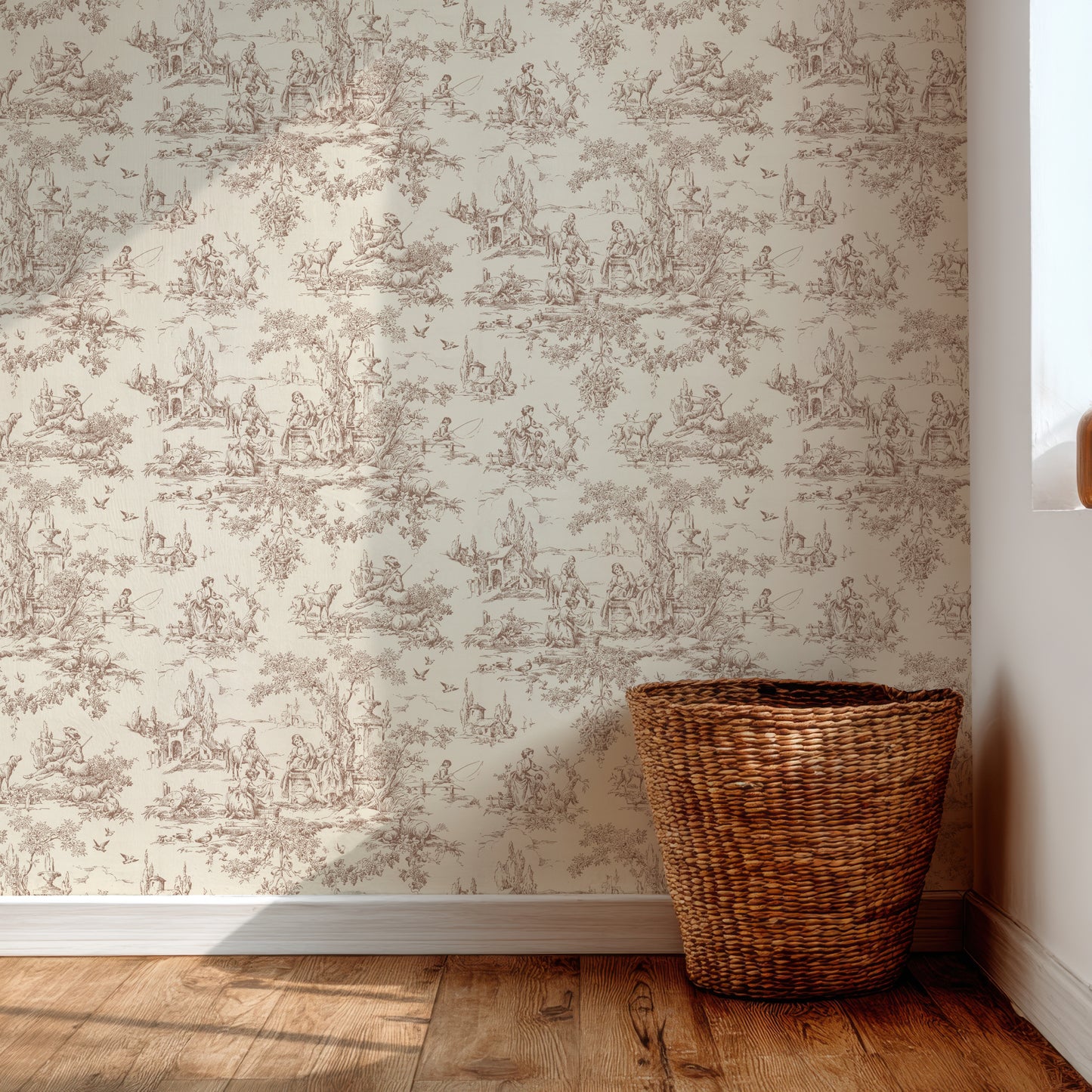 Geraldine Toile Scenic in Brown