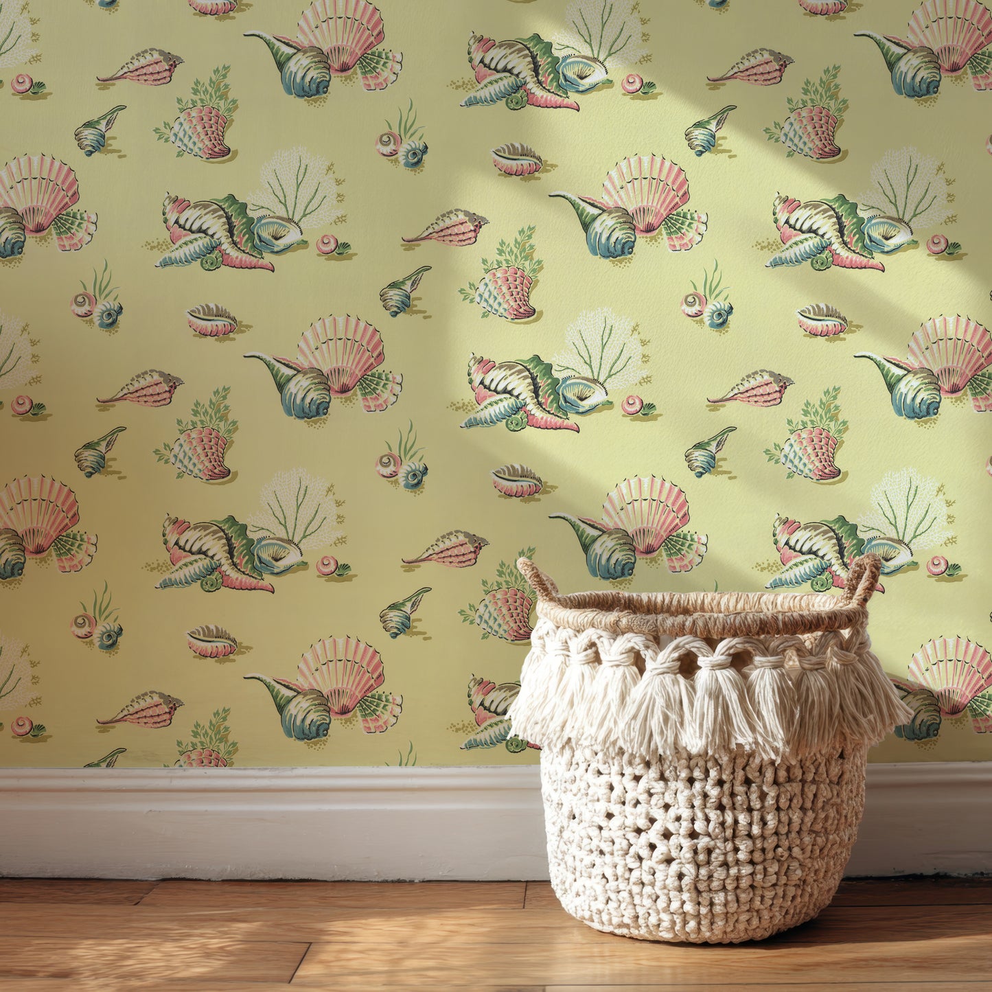 Ondine Seashells Bathroom Theme