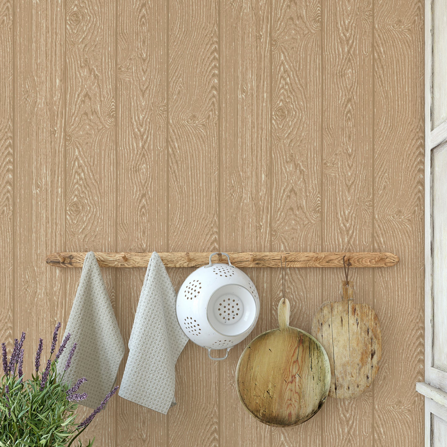 Chestnut Faux Woodgrain Texture