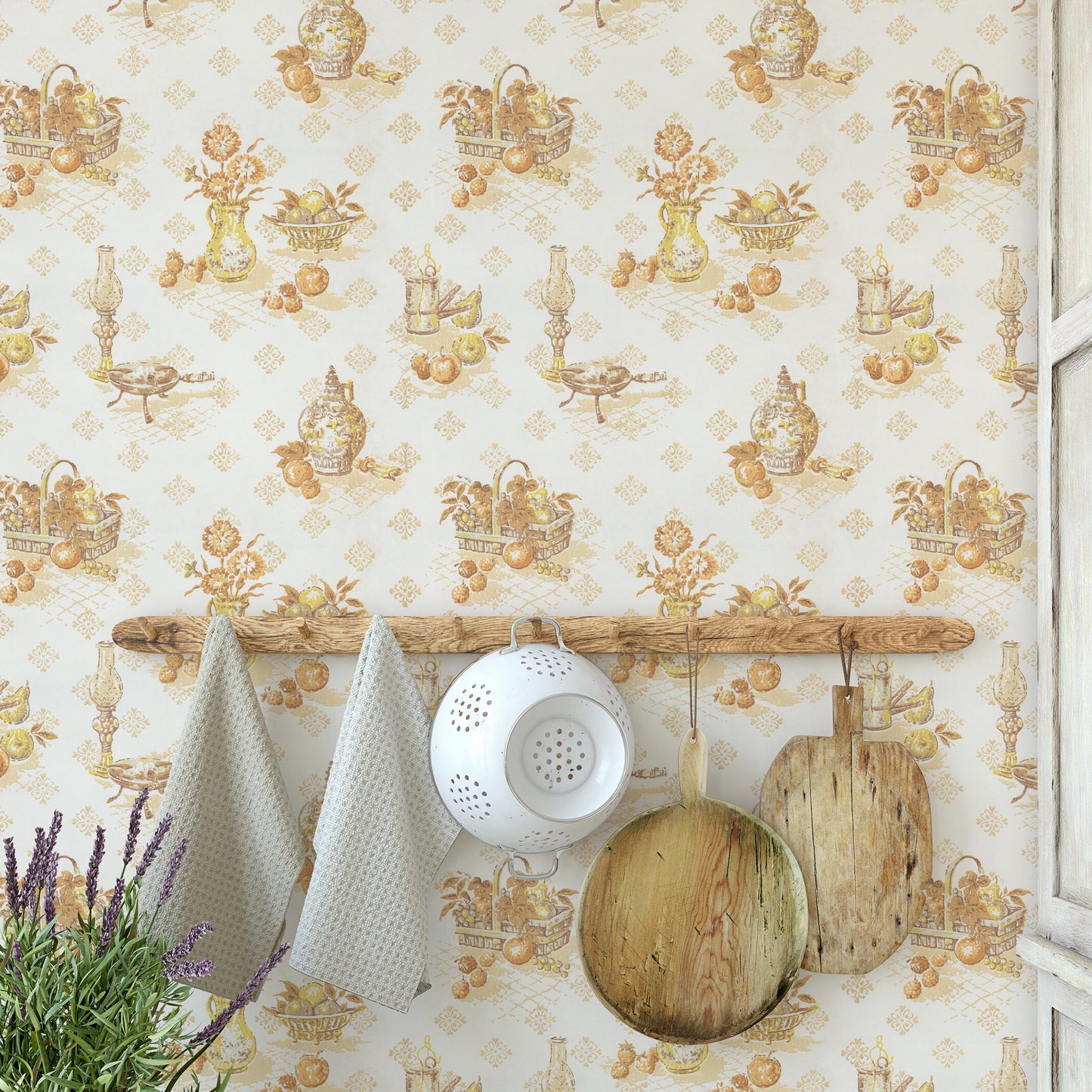 Tangerine Retro Kitchen