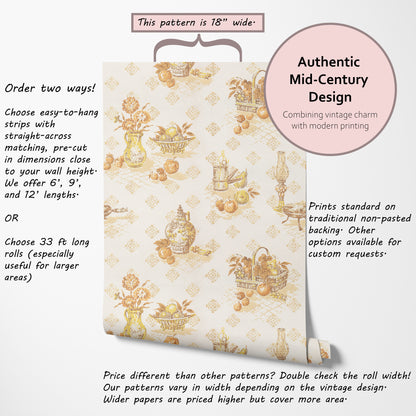 Tangerine Retro Kitchen