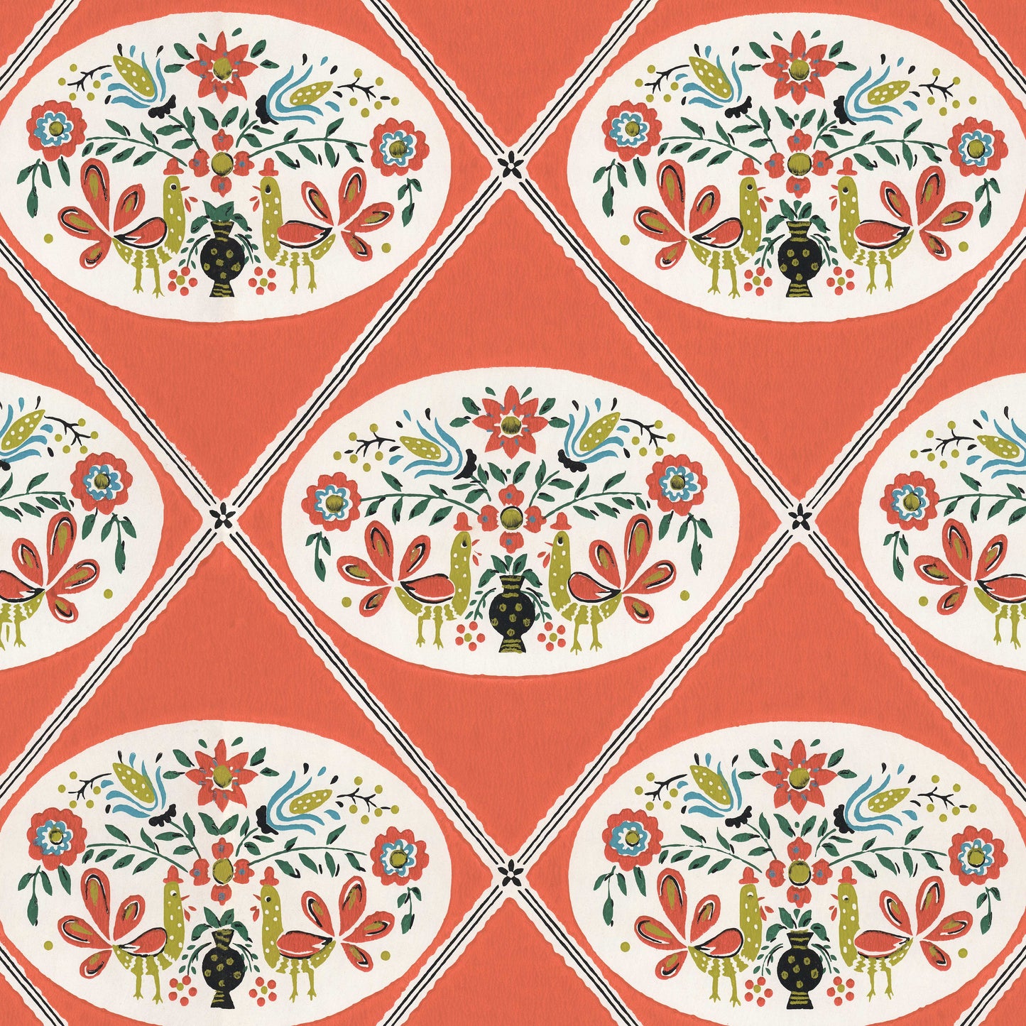 Henny Penny Kitchen Theme in Red