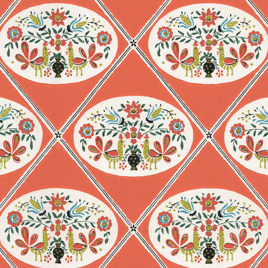 Henny Penny Kitchen Theme in Red