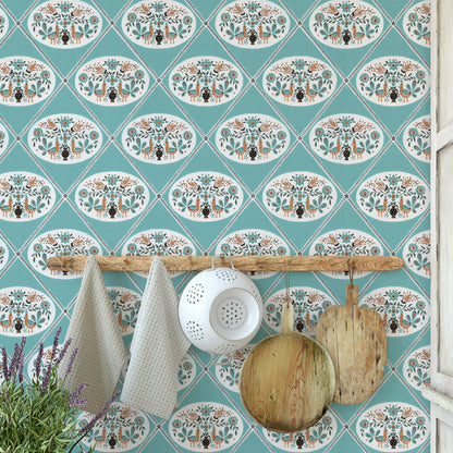 Henny Penny Kitchen Theme in Blue