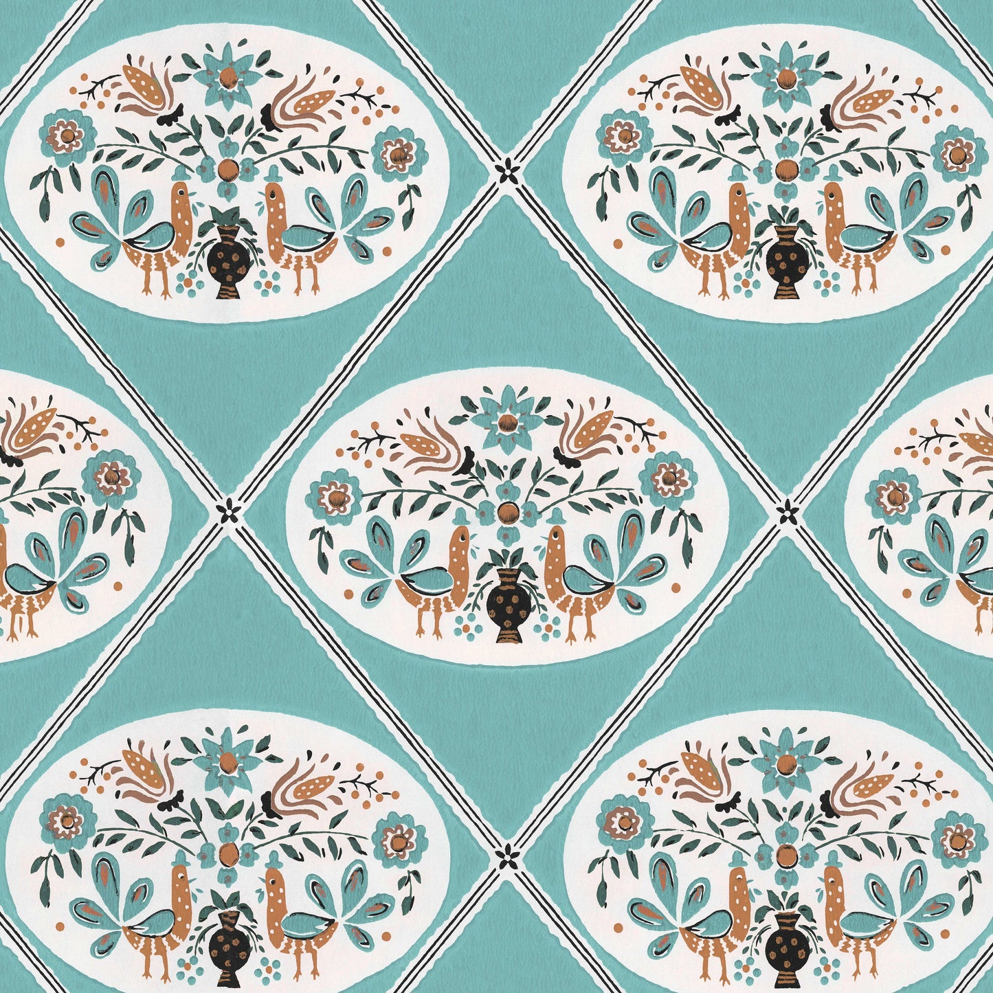 Henny Penny Kitchen Theme in Blue