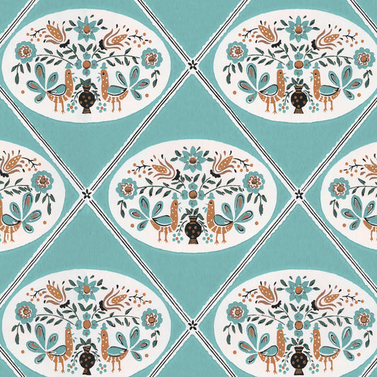 Henny Penny Kitchen Theme in Blue