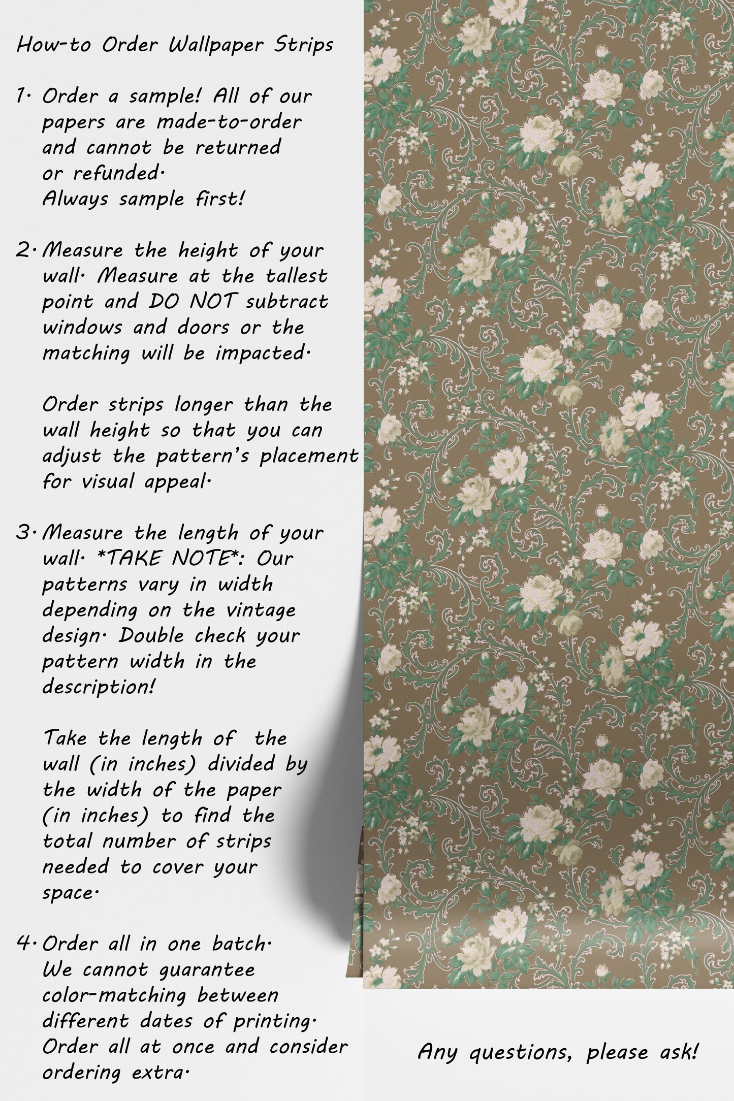 Estelle Antique Roses Floral