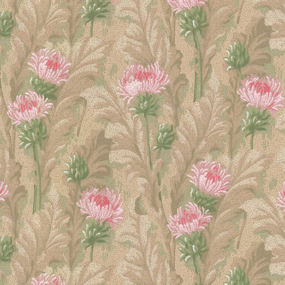 Natalie Antique Floral Stripe