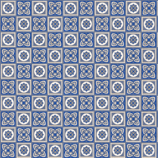 Aspire French Geometric in Blue