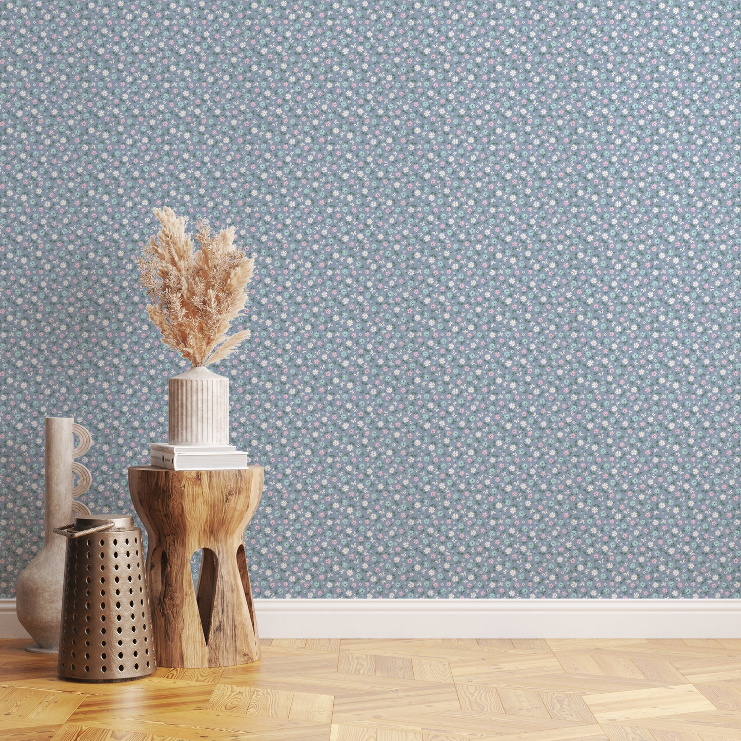 Periwinkle Floral