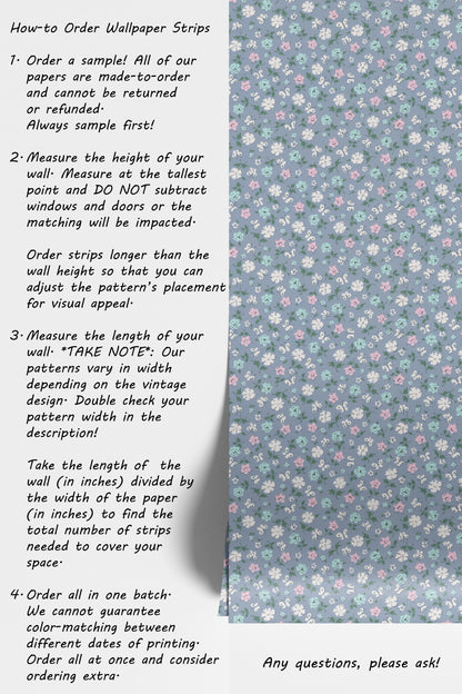 Periwinkle Floral