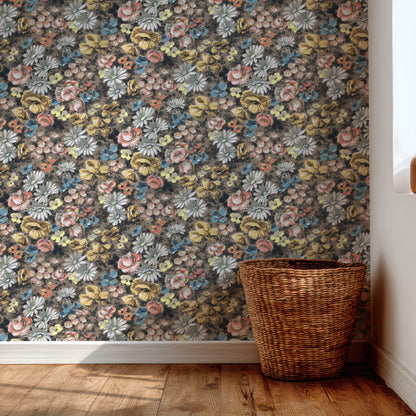 Vanessa French Floral Daisies Roses Poppies