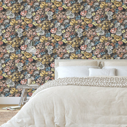 Vanessa French Floral Daisies Roses Poppies