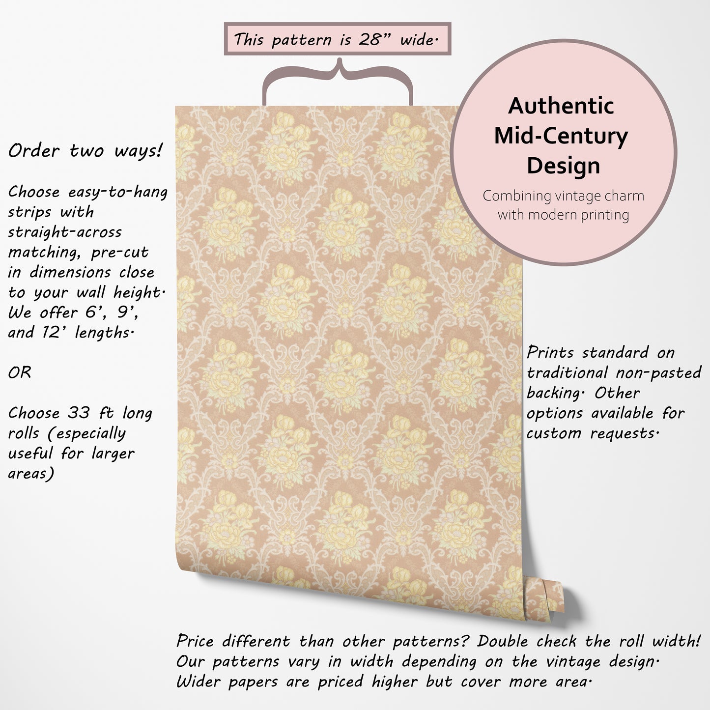 Savannah Floral Damask