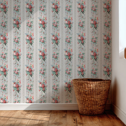 Carmen Floral Stripe