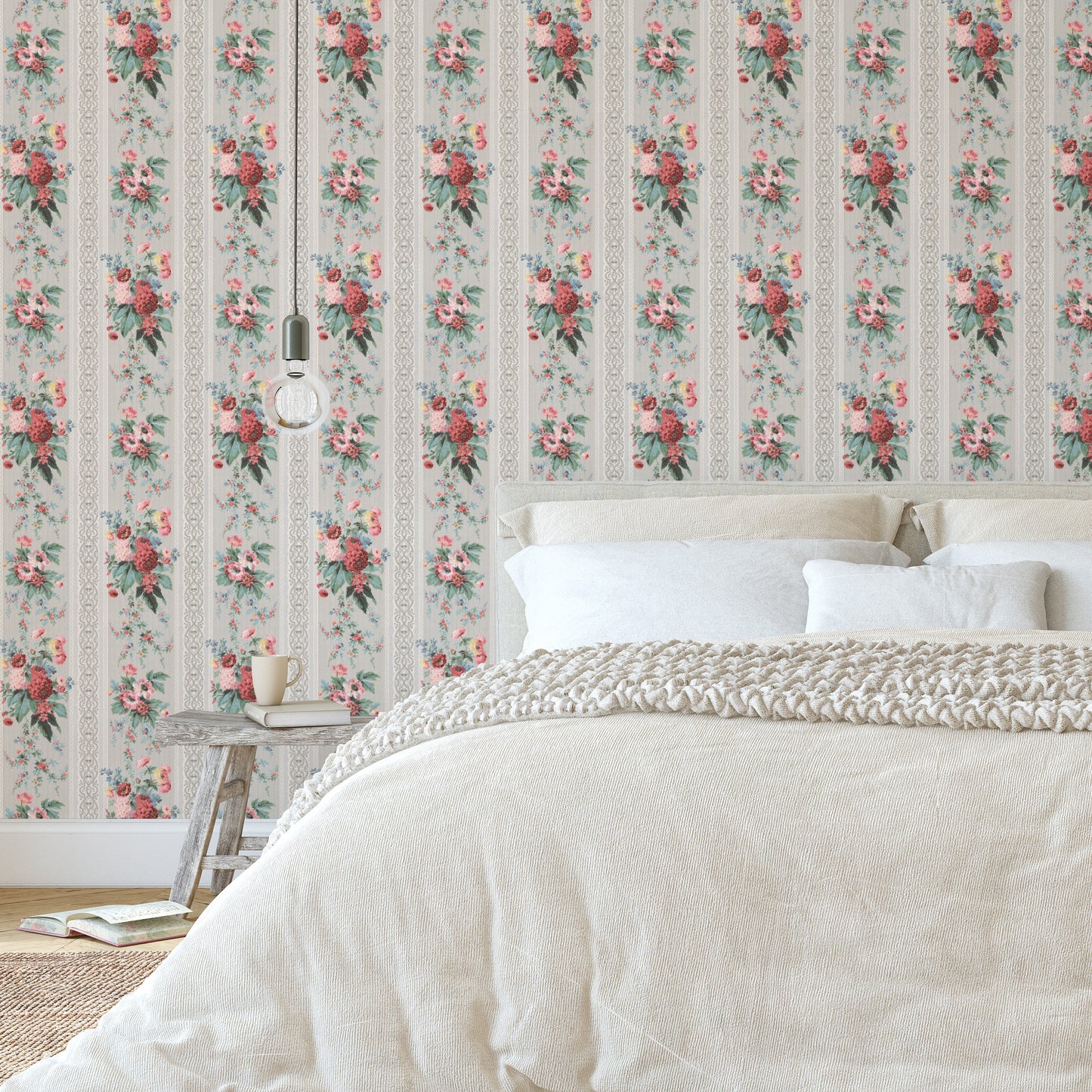 Carmen Floral Stripe