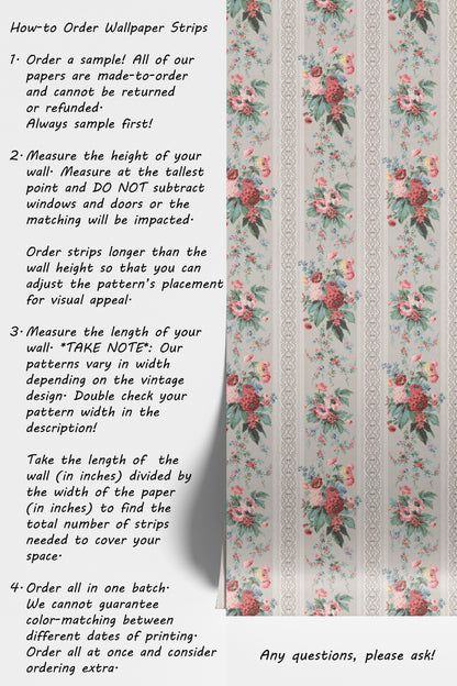 Carmen Floral Stripe