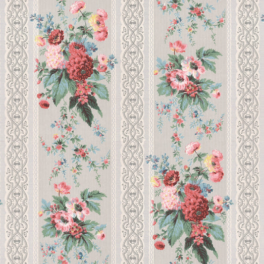 Carmen Floral Stripe