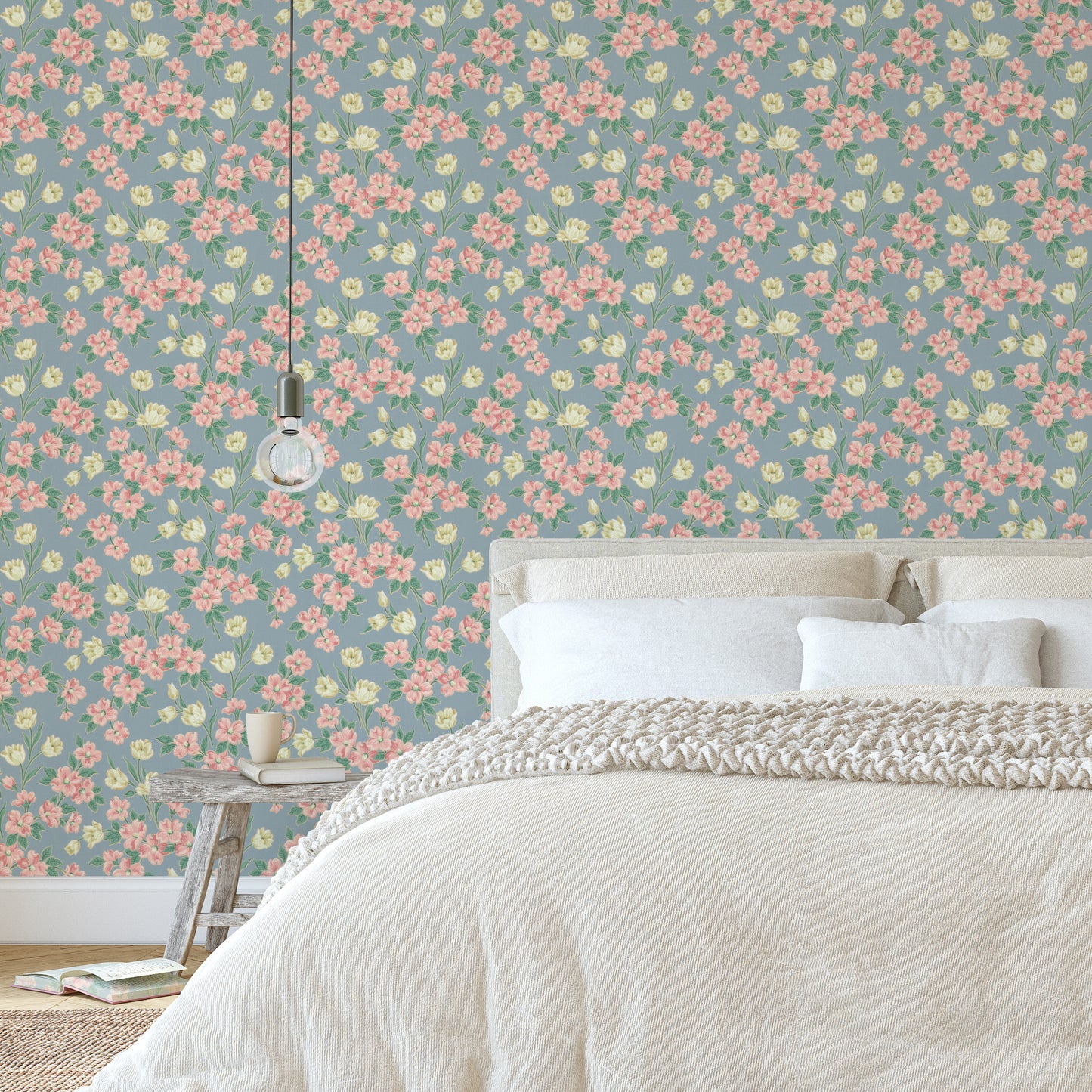 Susanna Tulips and Dogwood Floral