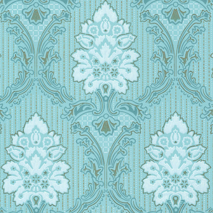 Beatrix Aqua Damask
