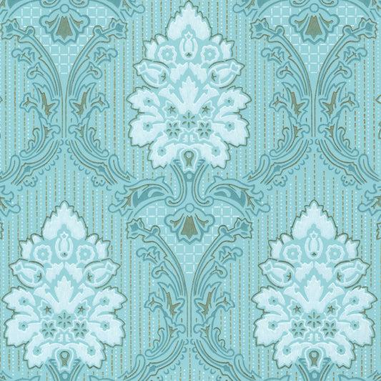 Beatrix Aqua Damask