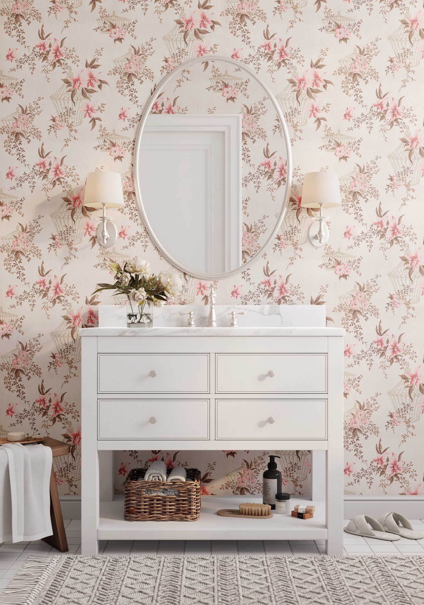 Barbara Birdcages Floral