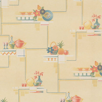 Kitchen Shelves Yellow