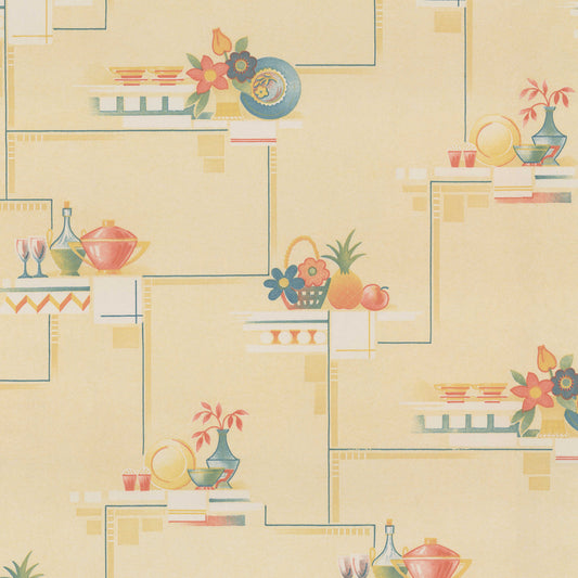 Kitchen Shelves Yellow
