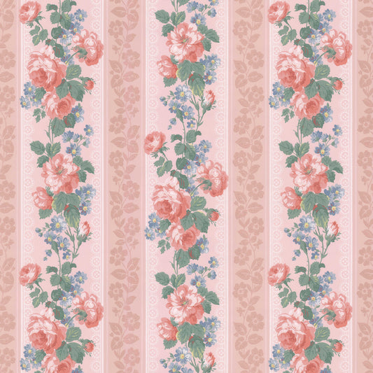 Rosalie Floral Stripe
