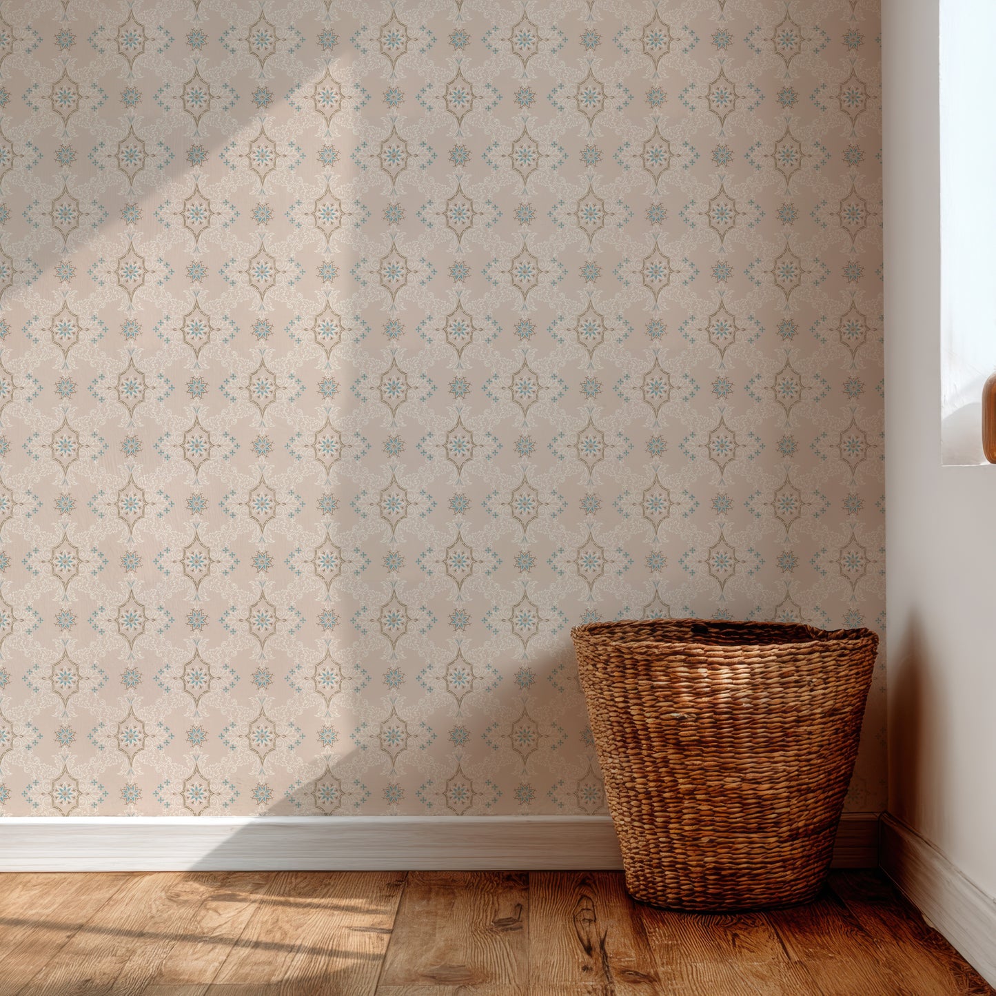 Spunk Midcentury Geometric on Beige