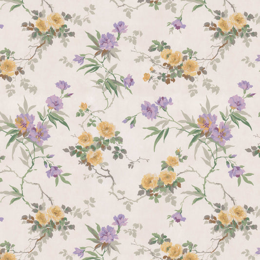 Freesia Purple and Yellow Floral