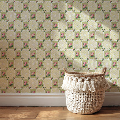 Danae Rose Lattice Floral