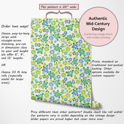 Peridot Retro Floral
