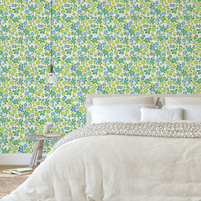 Peridot Retro Floral