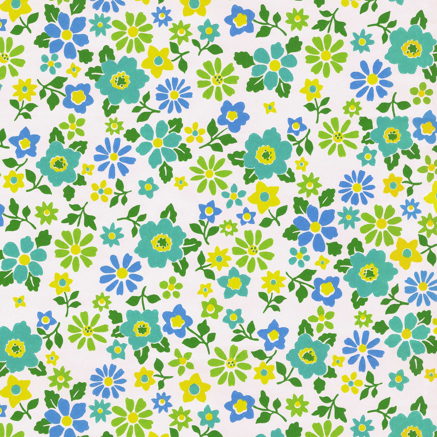 Peridot Retro Floral