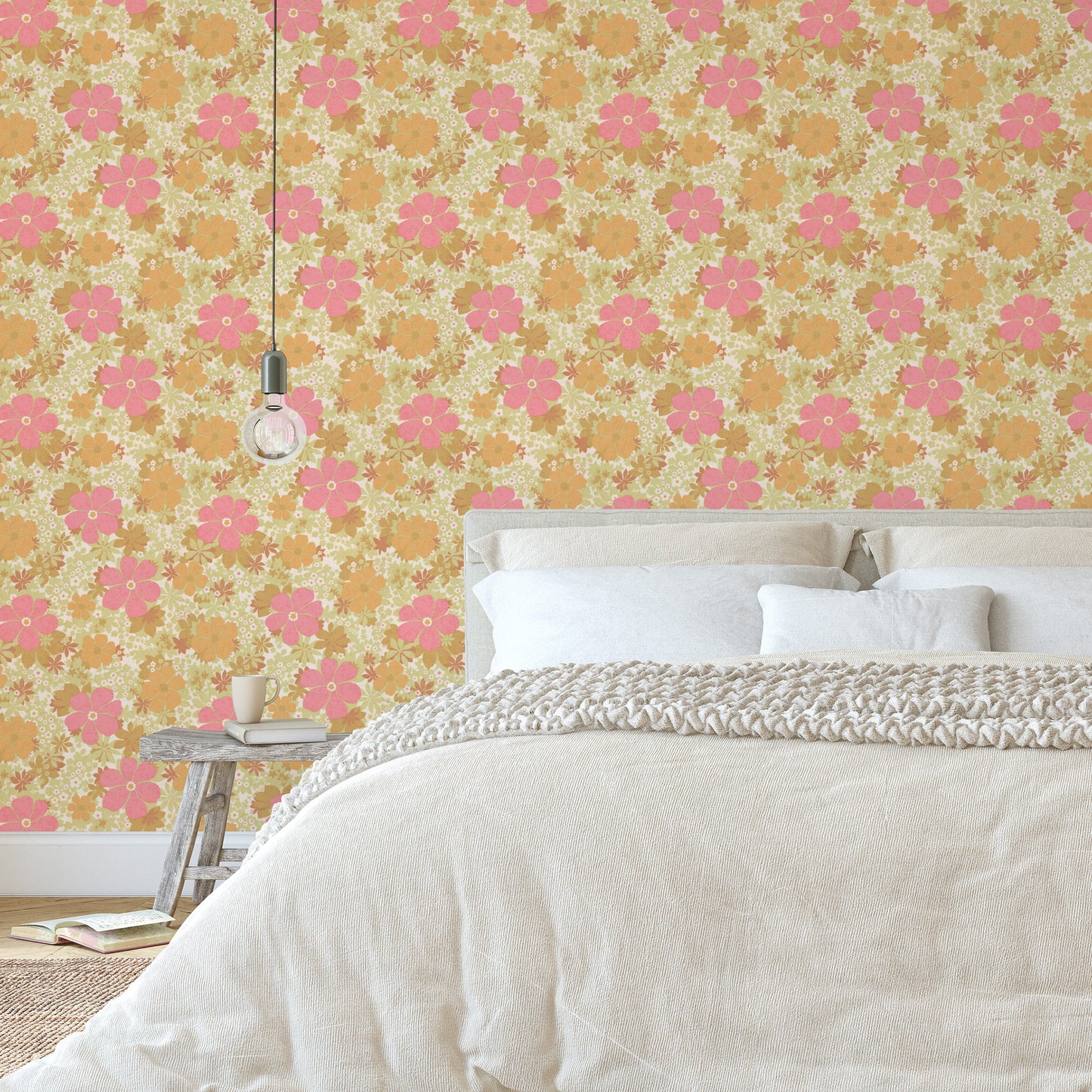 Daisy Retro Floral