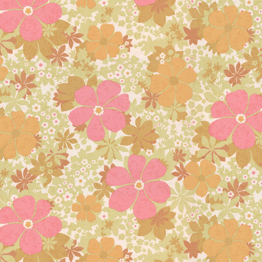 Daisy Retro Floral