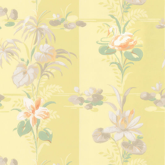 Sunlit Pond Bathroom Swan